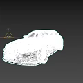 White BMW Sports Sedan With Sporty Front Grille Alloy Wheels And Body Lines