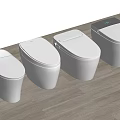 Smart toilet 3d model