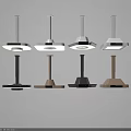 Modern Lighting Fixture Set With Multiple Color Options And Sleek Design 3d model