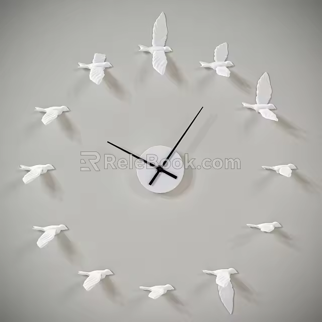 Clock 3d model