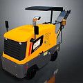 CMI Yellow And Gray Road Milling Machine With Cab And Milling Drum