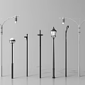 Various Outdoor Lights Designs Including Street Lamps Garden Poles Curved Straight And Classic Modern Styles