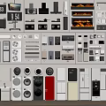 Diverse Household Appliances Showroom Display With Washing Machines Refrigerators And TVs