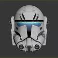 Sci-Fi Helmet Alien Helmet High Tech Helmet Game Helmet 3d model