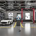 Hyundai Auto Repair Shop Auto Repair Shop 3d model