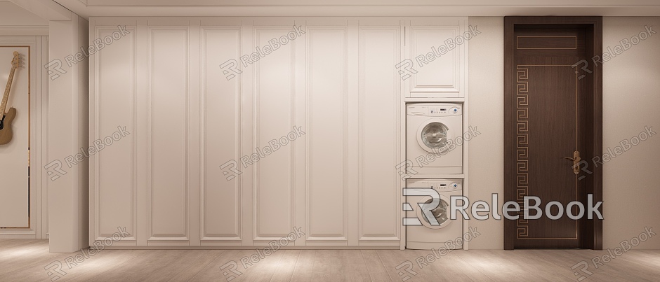 American aisle washing machine door wall panel model