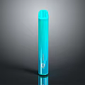 Sleek Blue Cylindrical Household Item For Daily Use With Smooth Modern Design