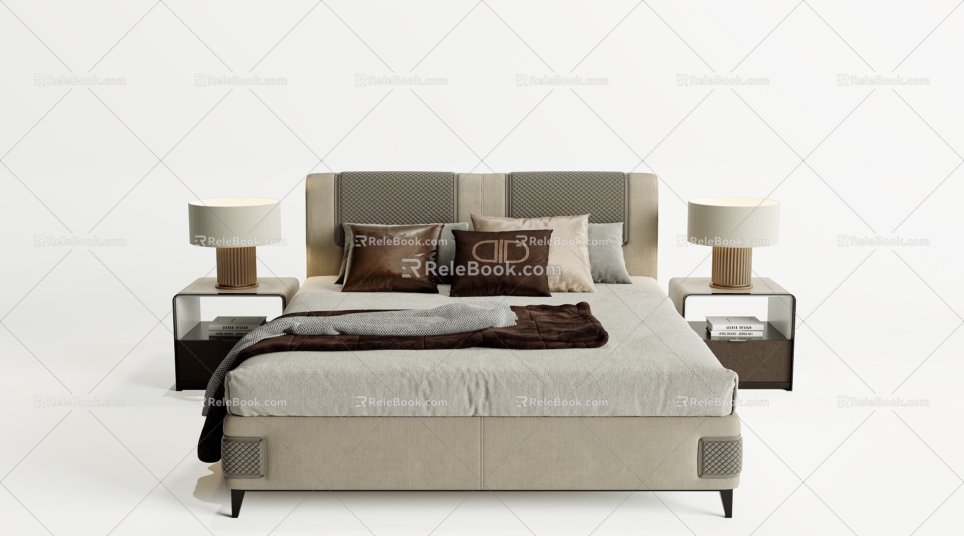 DAYTONA bedding combination 3d model