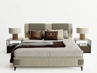 DAYTONA bedding combination 3d model