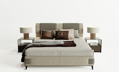 DAYTONA bedding combination 3d model