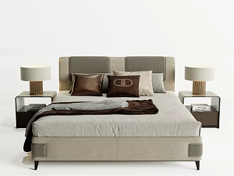 DAYTONA bedding combination 3d model