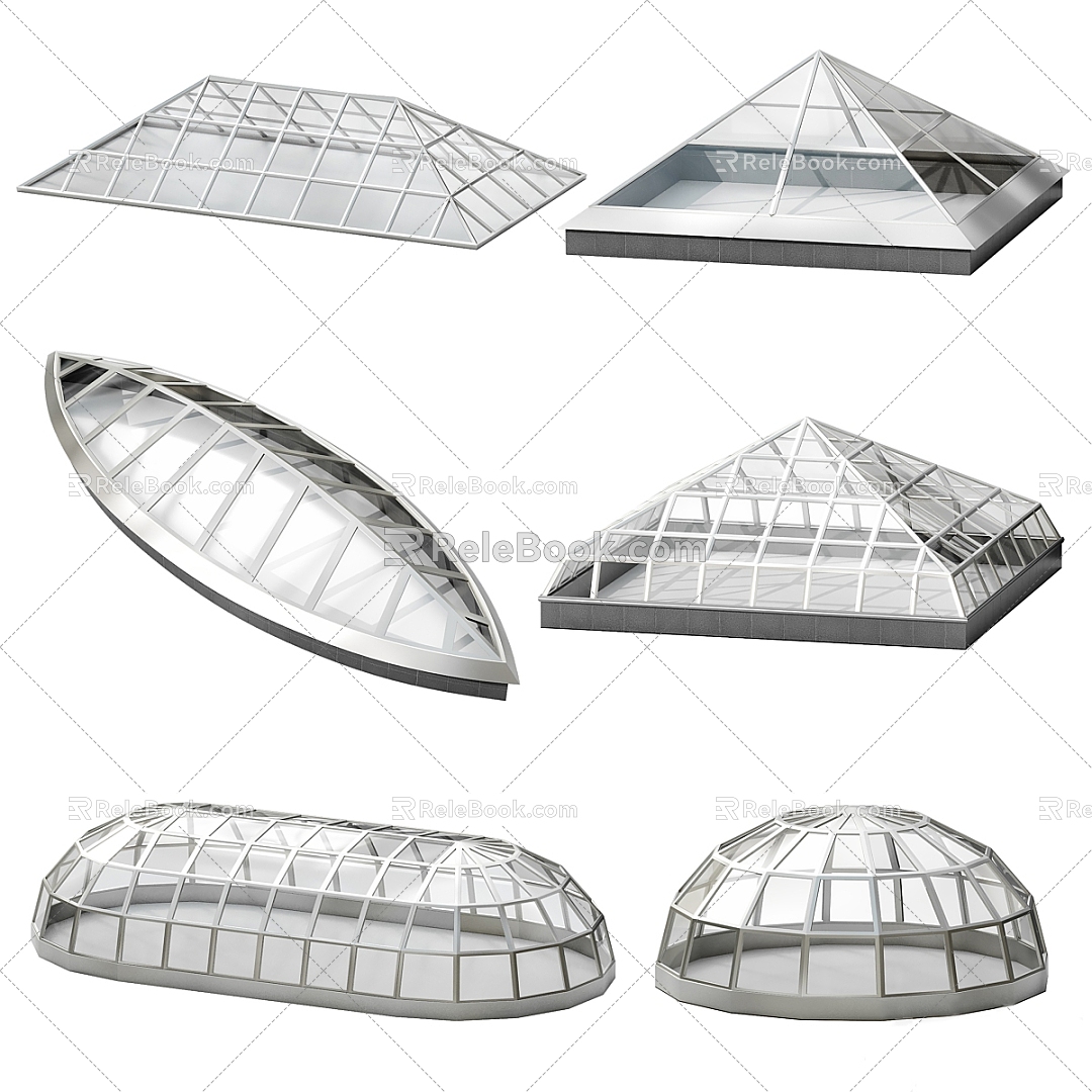 skylight building building building building window glass window skylight building office building outdoor 3d model