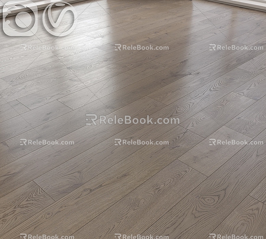 Modern Wood Flooring 3d model