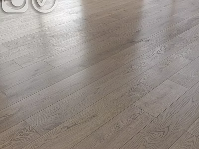 Light Toned Wood Flooring With Natural Grain And Smooth Finish 3d model