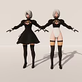 Characters 3d model