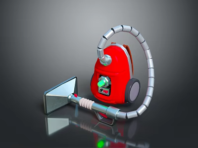 Slim Silver Laptop Computer with Open Screen Keyboard and Lightweight Portable Design 3d model
