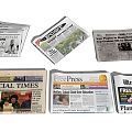 Modern Newspaper 3d model