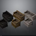 Furniture Collection Featuring Various Style Sofas And Chairs With Different Upholstery