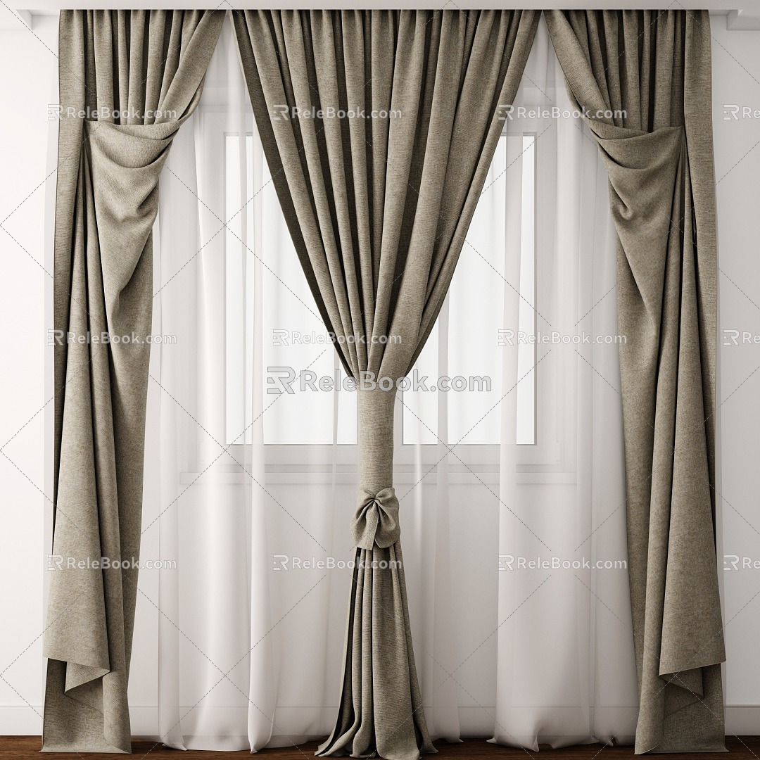 Curtain Curtain Curtain Artist Home Decorations Living Room Curtain Bedroom Curtain model