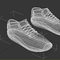 Gray Casual Shoes With Mesh Upper And White Laces For Everyday Wear