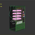 coin-operated vending machine vending machine vending machine vending machine kiosk 3d model