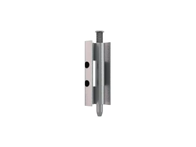 Stainless Steel Cabinet Hinge with Heavy Duty Design and Mounting Holes 3d model