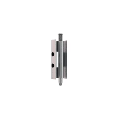 Stainless Steel Cabinet Hinge with Heavy Duty Design and Mounting Holes 3d model