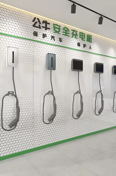 Bull Safety Charging Station Specialty Store Featuring Enhanced Protection Newly Launched Models 3d model