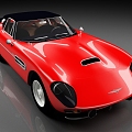 Aston Martin sports car Car Vintage Car Racing 3d model