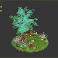 Game Environment Game Scene Fairy Tale Scene Fairy Tale Magic Scene Magic Item Fantasy Scene 3d model