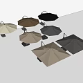 Stylish Outdoor Sunshade With Beige Brown Black Colors And Various Designs
