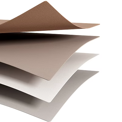 Stacked Textured Fabric Sheets In Multi Colors For Home Decor Use 3d model