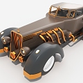 Car Retro Car Premium Car 3d model