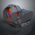 Infrared Steiner Laser Pistol Light Source Firearm Sight Firearm Device 3d model