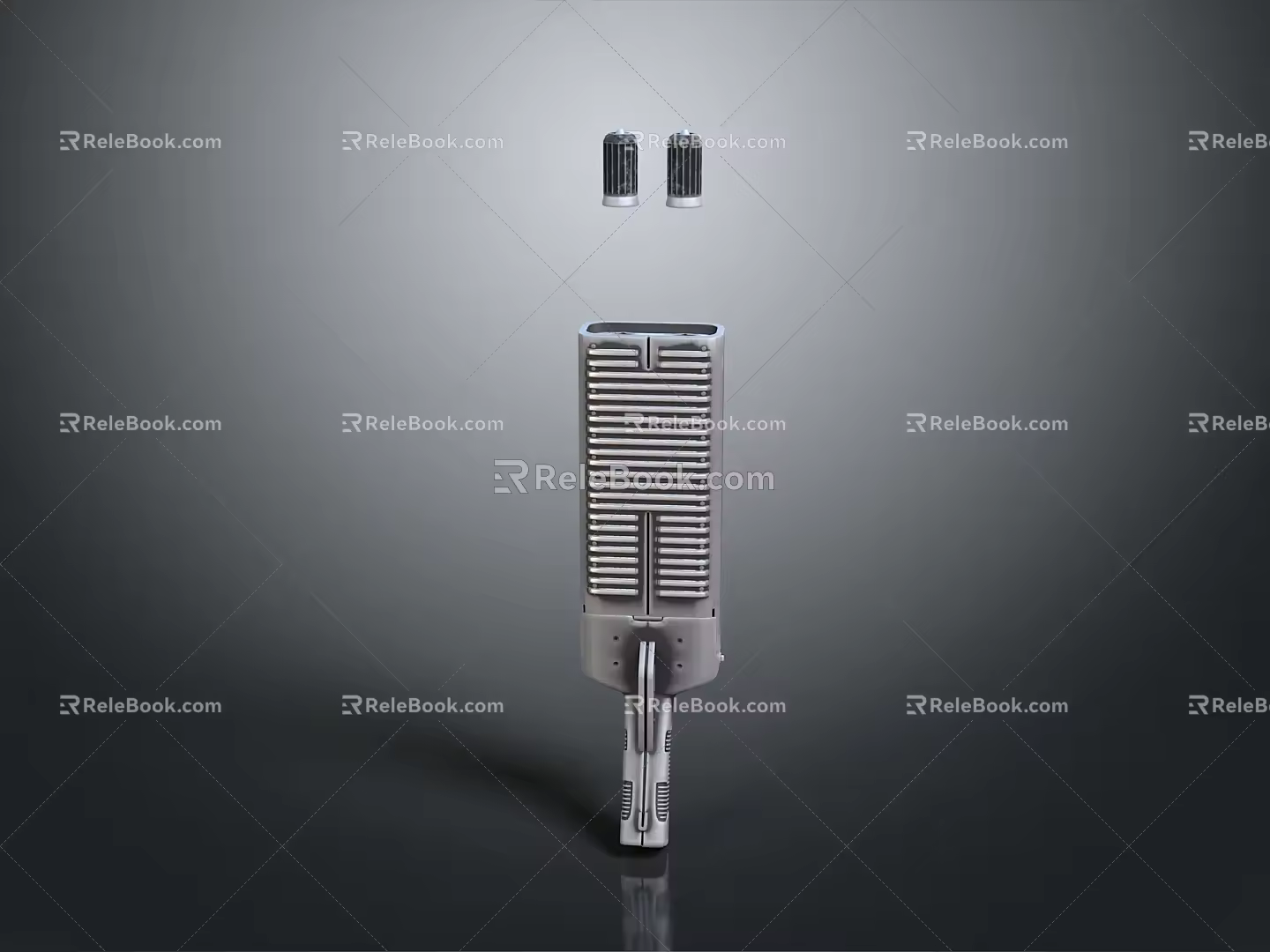 Microphone Amplifier Capacitor Microphone High-end Microphone Wheat Desktop Microphone Broadcasting Microphone 3d model