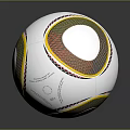 Adidas White Soccer Ball With Vibrant Geometric Patterns And Brand Logo As Daily Essential
