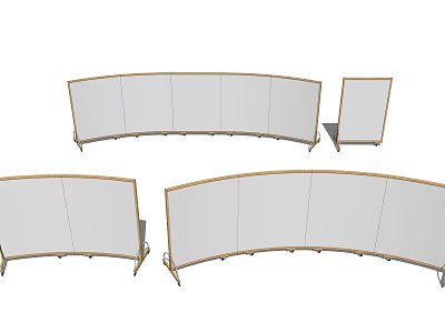 Modern mirror dance mirror 3d model