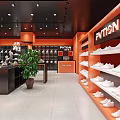 Shoe Store Shoe Store Shoe Wall Shelf Shoe Shelf Display Shelf Display Props Display Cabinet Display Stand Display Cabinet Display Stand 3d model