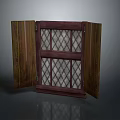 windows old windows old windows vintage windows antique windows classical windows vintage windows gatehouse 3d model