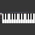 M Audio Portable Electronic Keyboard With Black And White Keys For Music Creation