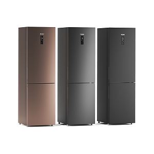 Modern refrigerator Haier refrigerator 3d model