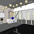 Modern Fitness Gym With Spacious Interior And Multiple Exercise Equipment