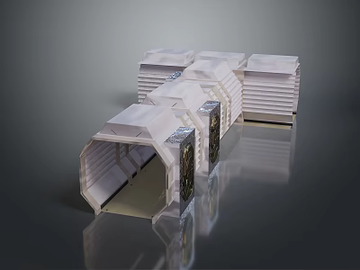Airport Channel Sci-fi Channel Sci-fi Away Sci-fi Equipment Sci-fi Building 3d model