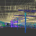 Spacious Modern Airport Terminal With Curved Ceiling Natural Light And Passengers Walking