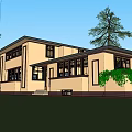 New Chinese Architecture 3d model