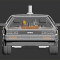 Travel car, self-modified car, modified car 3d model