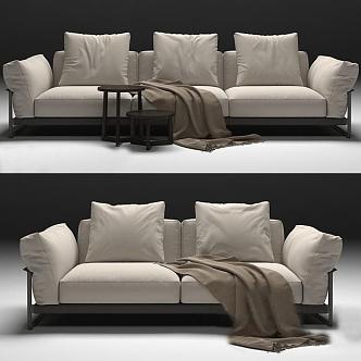 Double sofa 3d model