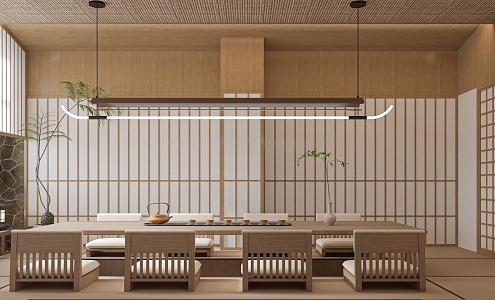 Japanese Tea Room 3d model