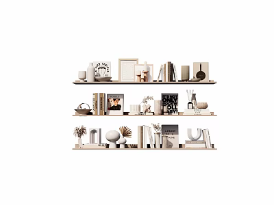 Modern Ornaments Combination Indoor Window Ornaments 3d model