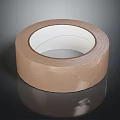 Strong Brown Adhesive Tape Roll For Home Office And Craft Use